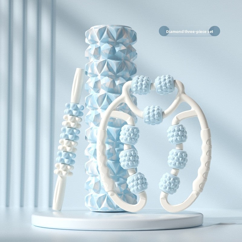 Foam roller set for muscle relaxation