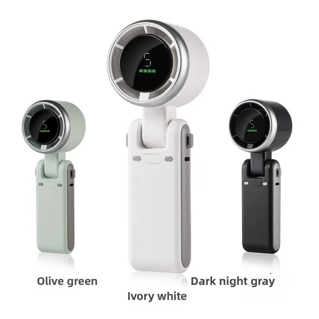 Foldable handheld small fan