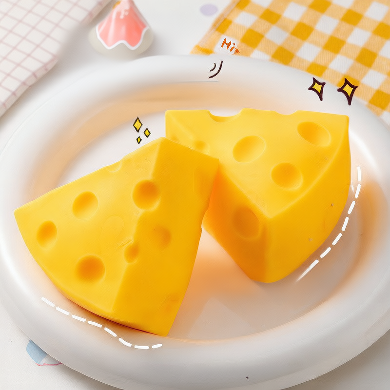 Jumbo cheese Squeeze toy