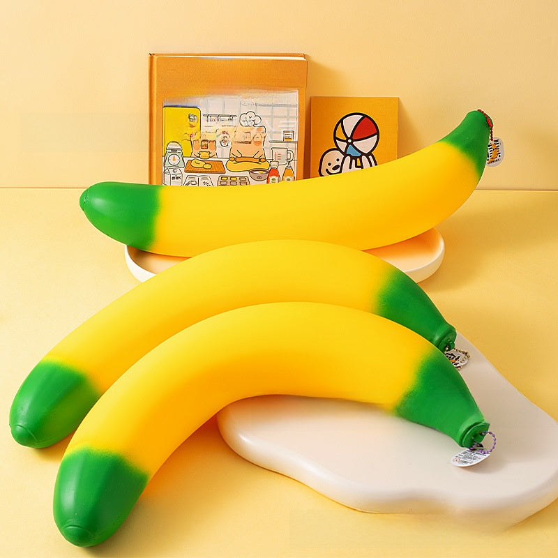 Large Banana Stress Relief Squeeze Toy