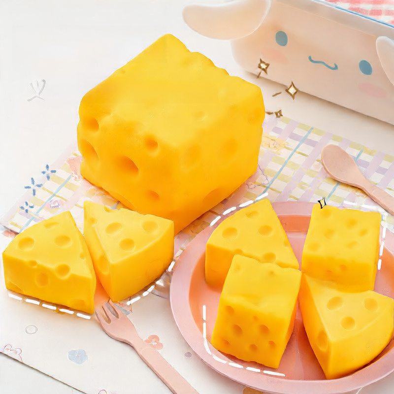 Jumbo cheese Squeeze toy
