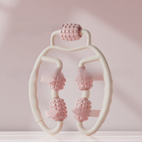 Foam roller set for muscle relaxation