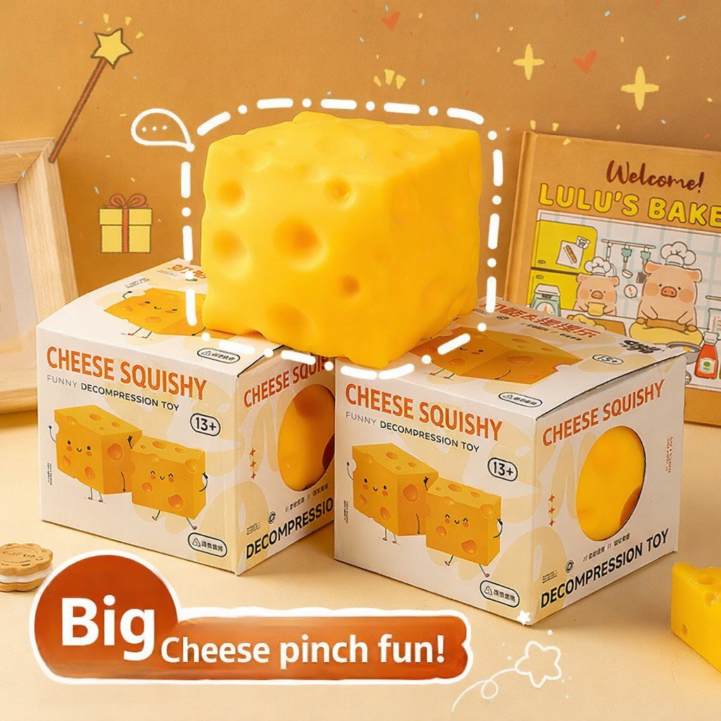 Jumbo cheese Squeeze toy